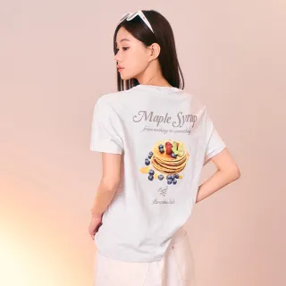【MAJOR MADE】藍莓鬆餅刺繡彈力短T(短袖上衣/圖案短T/T-Shirt)