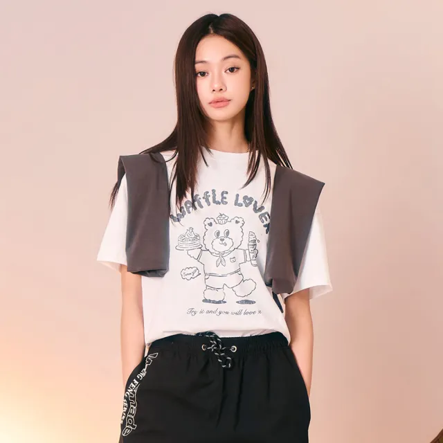 【MAJOR MADE】QQ鬆餅小熊斑駁造型T(短袖上衣/圖案短T/T-Shirt)