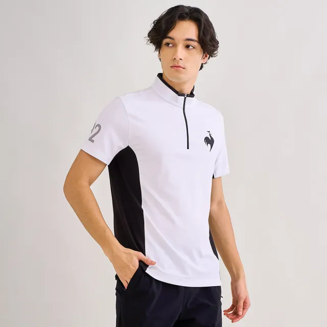 【LE COQ SPORTIF 公雞】吸濕排汗短袖POLO衫/立領衫 男女款-4色-LWV21942_LWV22942