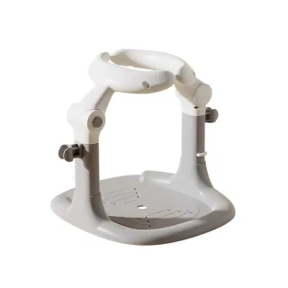 【INLIN 映領】寶寶洗澡站立神器 淋浴輔助扶手 沐浴澡盆 洗屁股支架(穩固防滑 高度調節 不積水)