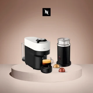 【Nespresso】臻選厚萃Vertuo POP膠囊咖啡機奶泡機組合_多色任選(瑞士頂級咖啡品牌/送禮/入厝/義式/冷萃)