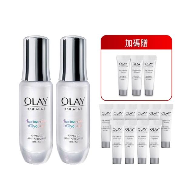 【OLAY 歐蕾】獨家限定★革糖素小白瓶 美白精華買2送12限量組(美白精華30mlx2+6mlx10+化妝水50mlx1+面膜x1)