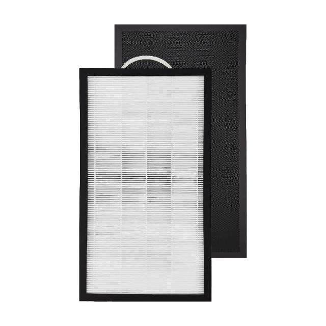 【RENZA】適用 LUFTRUM 瑞際 BC400 8-15坪 電漿除菌空氣清淨機(HEPA+活性碳 濾網 濾芯 濾心)