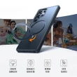 【TORRAS 圖拉斯】Ostand Spin Samsung S25系列 MagSafe 相容支架防摔手機殼(全場景超萬用 四象限支架)
