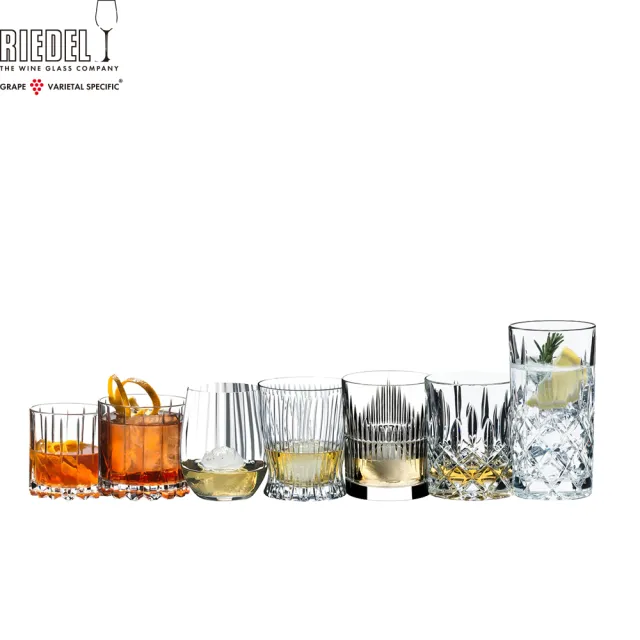 【Riedel】威士忌杯-2入組(復古摩登造型/7款任選)