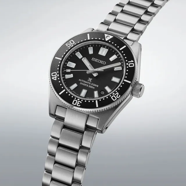 【SEIKO 精工】Prospex系列 代言人廣告款 三日鍊300米潛水機械錶/黑標40mm(SPB453J1/6R55-00G0D)
