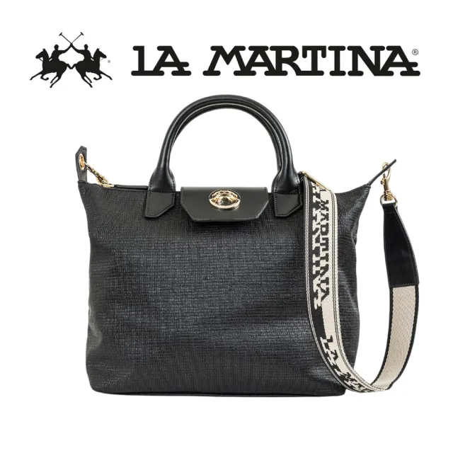 【LA MARTINA】雙11 直播限定 義大利原裝進口 限量2折 頂級手提包肩背包 1868P 全新專櫃展示品( 