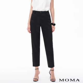 【MOMA】簡約 M+ 精緻修腿萊賽爾九分錐形褲(兩色)