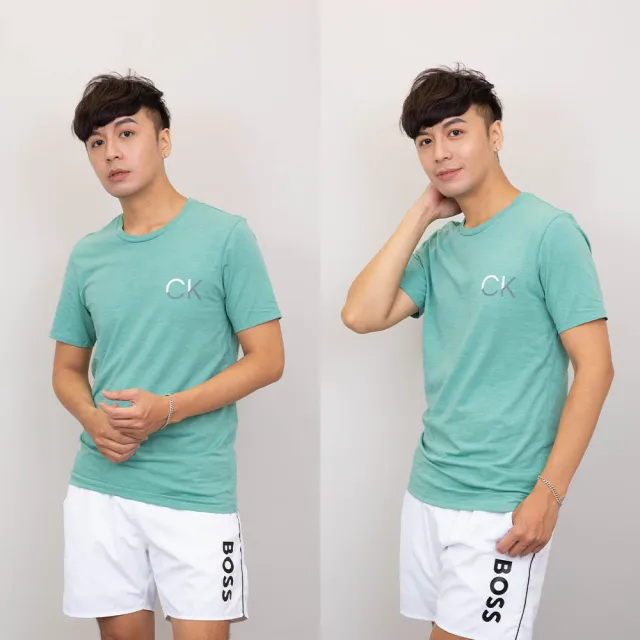 【Calvin Klein 凱文克萊】短T 現貨 男款 簡約英文字 T恤 短袖 素T CK  上衣 觸感佳(短袖 T恤8935)