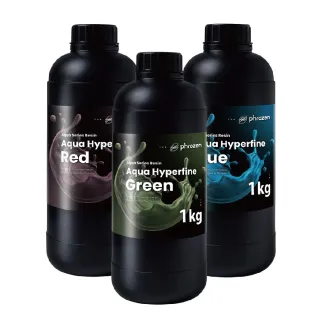 【Phrozen普羅森】湖水超高精細樹脂1KG(三色組-豆沙紅+野戰綠+孔雀藍)