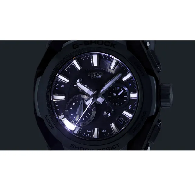 【CASIO 卡西歐】MT-G系列 碳纖維核心 藍牙多功能電波腕錶 錶 週年慶 雙11 (MTG-B4000B-1A2)