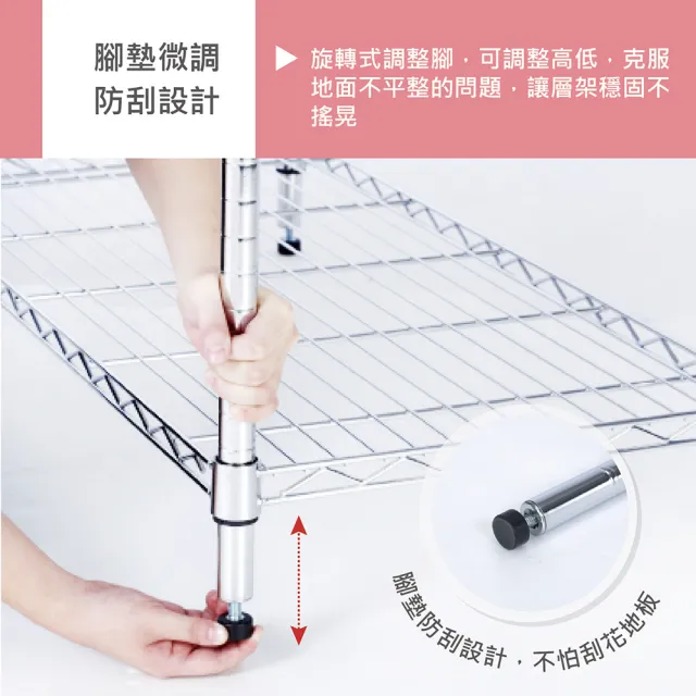 【KIWISH 奇意生活館】鐵架MIT防鏽耐用五層架120x46x180cm-雙色(鐵架/收納架/層架/置物架/電器架/鐵力士架)