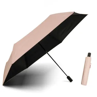 【雨傘王】BigRed 極輕薄DARK 安全自動傘 折疊傘 超輕量 防曬 抗UV 60CM(終身免費維修)