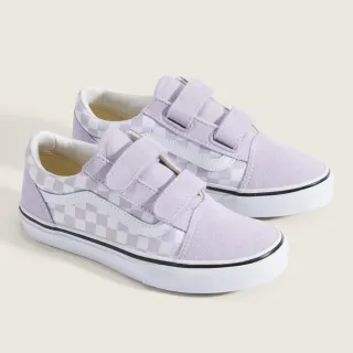 【VANS 官方旗艦】Color Theory Old Skool V 中童款紫色滑板鞋(童鞋)