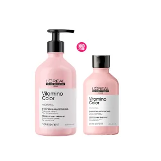 【L’OREAL 巴黎萊雅PRO】絲漾博飽和護色洗髮精500ml(護色首選/染髮必備/護髮/持久)