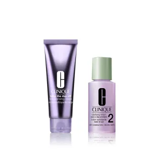 【CLINIQUE 倩碧】紫晶二合一洗卸泡沫慕斯125ml