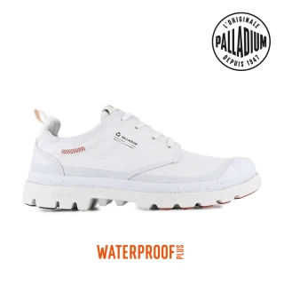 【Palladium】PAMPA LO RCYL L+ WP+再生科技輕量橘標低筒防水靴-中性-鈦灰(79145-069-M)