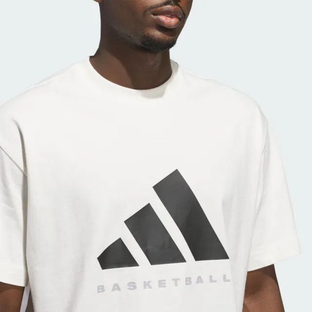【adidas 愛迪達】短袖上衣 男 訓練 慢跑 寬鬆 ADIDAS SS TEE 白 JX5574(S3052)