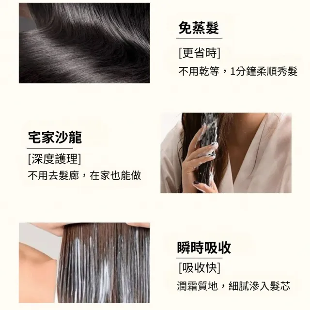 【iBloom】SAMYTH莎曼思燕窩氨基酸精華奢養護髮蛋白霜500g-3入組(髮膜 護髮乳順滑修護 分叉染燙損傷)