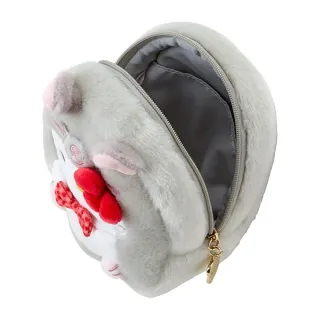 【SANRIO 三麗鷗】森林動物系列 絨毛造型化妝包 Hello Kitty