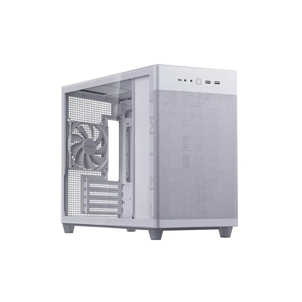 【華碩平台】R7八核 Radeon RX 9060 XT 16G Win11{3AT2W}電競電腦(R7-7700/B650/32G D5/1TB_M.2)