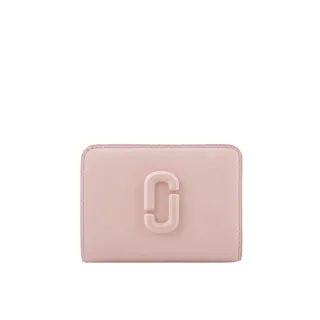 【MARC JACOBS】官方直送 J Marc 玫瑰粉迷你短夾