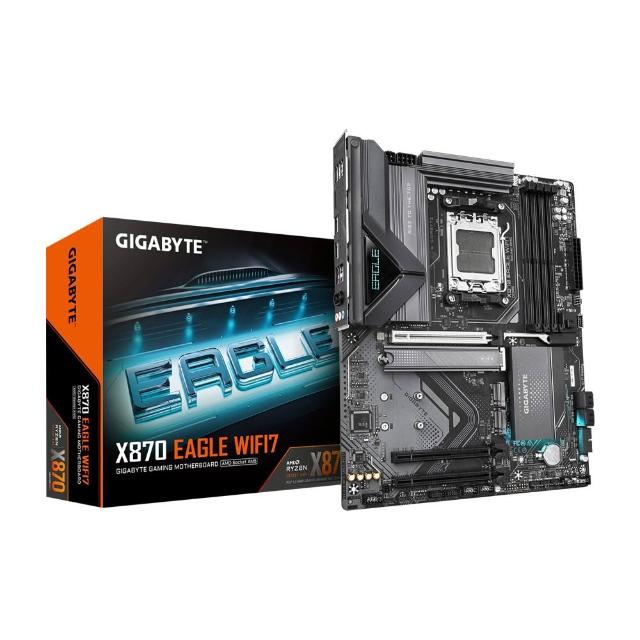 【技嘉】C+M組合★X870 EAGLE WIFI7 AMD 主機板+AMD Ryzen R7-9800X3D 8核心 CPU處理器