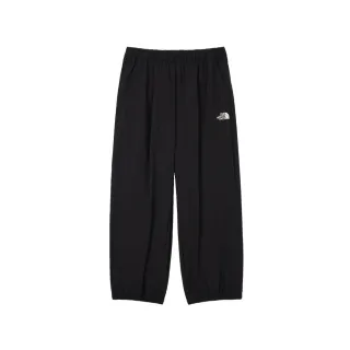 【The North Face】北面兒童黑色UPF防曬戶外徒步長褲｜8C0RJK3(抗UV/涼感科技)