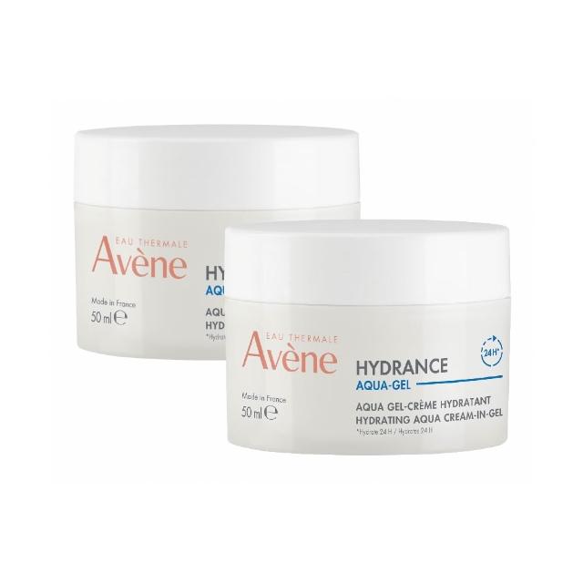 【Avene 雅漾】24H保濕水凝霜50ml(1+1入組)