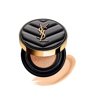 【YSL】官方直營 恆久完美霧光氣墊粉餅 SPF23/PA++12G(皮革氣墊/全新升級/任選1款)