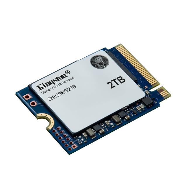 【Kingston 金士頓】NV3 2TB M.2 2230 NVMe SSD 固態硬碟(SNV3SM3/2T0)