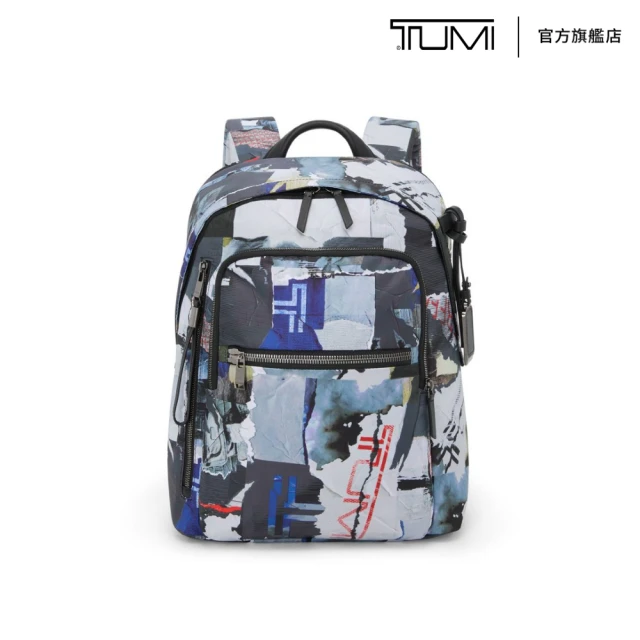 【TUMI】VOYAGEUR Halsey 都會後背包-海報印花款(TUMI 官方旗艦店)