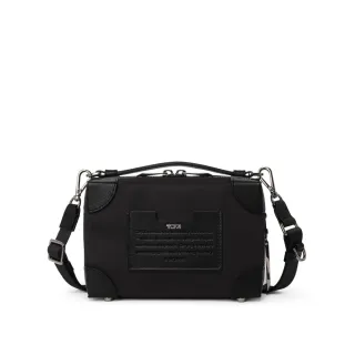 【TUMI】VOYAGEUR Dey Trunk 斜背包-黑色/青銅色(TUMI 官方旗艦店)