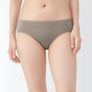 【MUJI 無印良品】女柔滑低腰短版內褲(共7色)