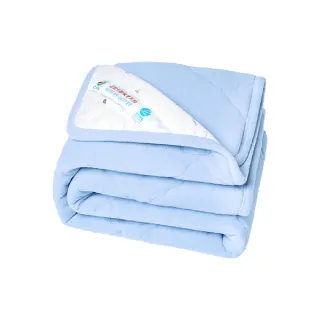 【卓瑩】奈米遠紅外線春夏毯 粉藍/粉佶 5x7呎(露營/換季/春夏被/顏色任選)