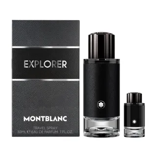 【MONTBLANC 萬寶龍】探尋旅者男性淡香精30ml(贈同款小香乙瓶.公司貨)