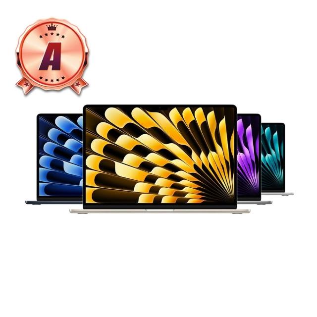 【Apple】A 級福利品 MacBook Air 15吋 M3 8核心CPU 10核心GPU(2024/16G RAM/512G SSD)