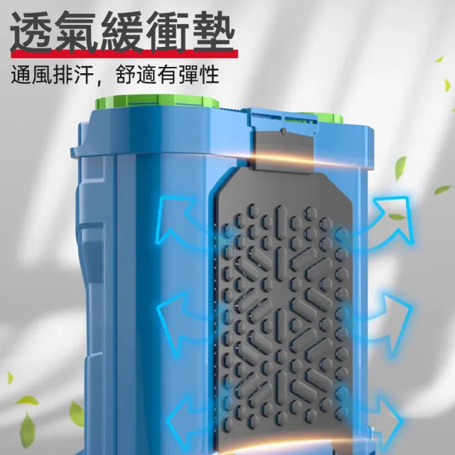【艾嘉圖】20L電動噴霧器 農用高壓背負式農藥噴灑打藥機(10A鋰電池噴霧機 純銅電機 強勁噴射)