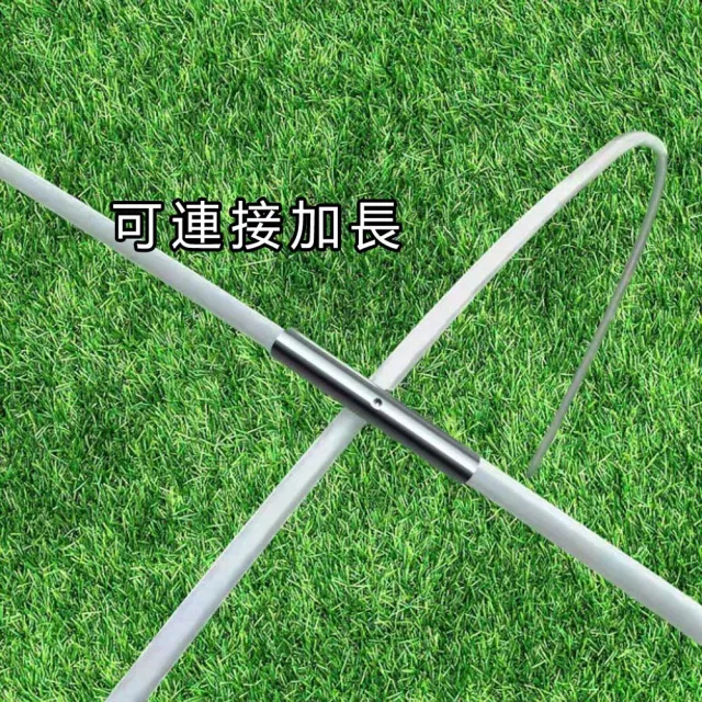 【POKO】可連接可加長拱棚支架6mm纖維桿長120cm*40入(玻璃纖維實心桿 大棚膜架 溫室種植 農用菜棚)