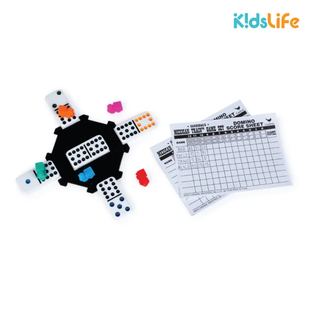 【KidsLife】墨西哥火車骨牌｜桌遊 骨牌接龍 西洋骨牌 樂齡桌遊