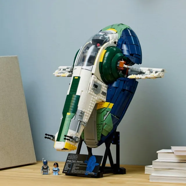 【LEGO 樂高】星際大戰系列 75409 強格費特的 Firespray 級星際飛船(星戰 Star Wars 星戰模型 積木)
