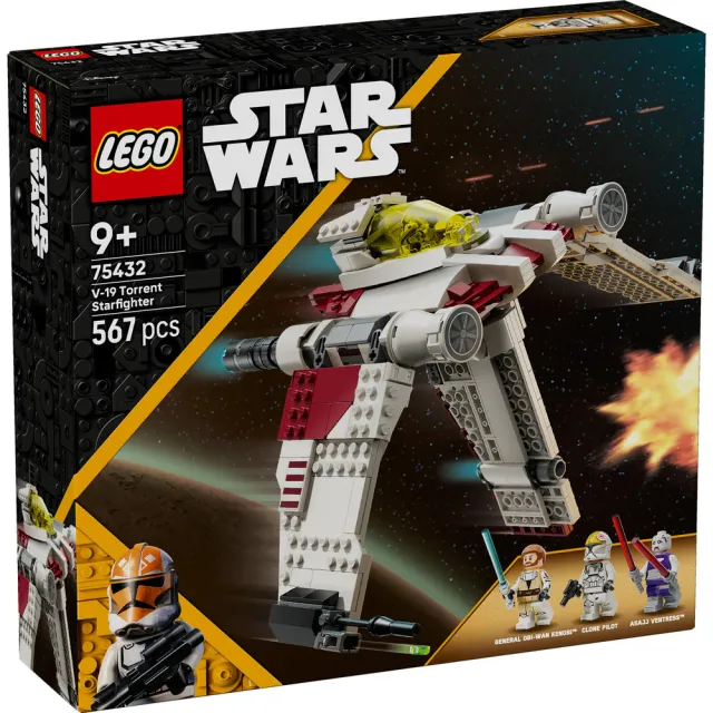 【LEGO 樂高】星際大戰系列 75432 V-19 奔流星際戰機(星戰 Star Wars 兒童玩具 積木)