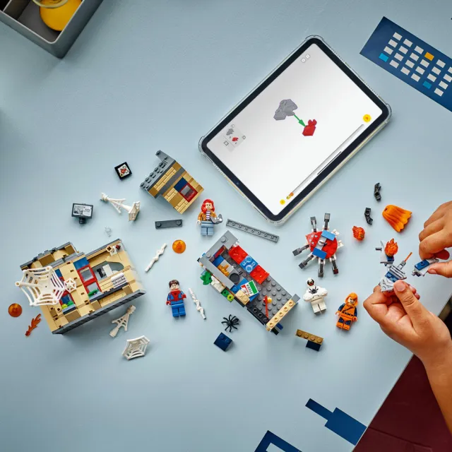 【LEGO 樂高】漫威超級英雄系列 76317 彼得帕克的公寓(蜘蛛人 建築玩具 惡鬼 積木)