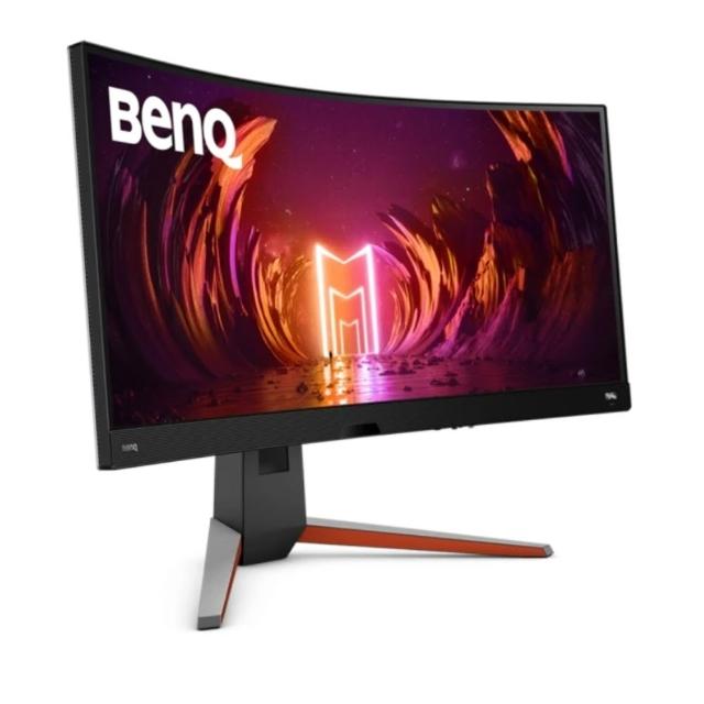 【BenQ】遊戲鍵盤組★EX3410R 34型VA 2K 21:9 144Hz 1000R曲面遊戲護眼螢幕HDR400/2.1聲道/LightTuner/