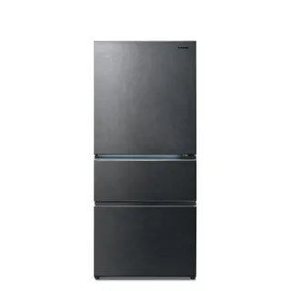 【Panasonic 國際牌】家電快配★610公升新一級能源效率IOT智慧家電無邊框岩板玻璃三門變頻冰箱-黑(NR-C615X