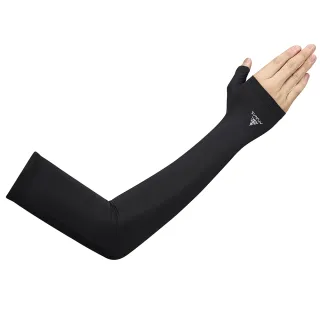 【ATUNAS 歐都納】冰絲防曬長袖套(A1ACGZ03N黑/吸濕排汗/彈性/涼爽透氣/單車/抗UV/機車族/登山健行/路跑)