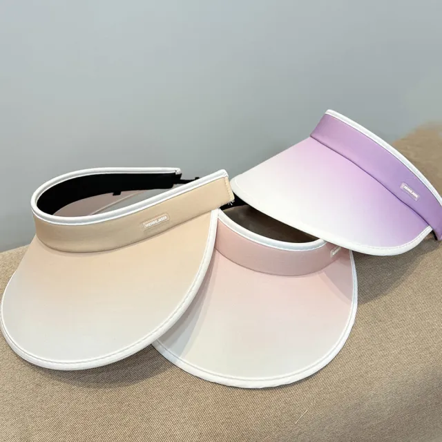 【MYDRESS】漸層感摺疊防曬遮陽帽