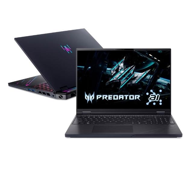 【Acer 宏碁】特仕版 16吋電競筆電(Predator/PHN16-73-900P/Ultra 9-275HX/16G+16G/512G+1TB SSD/RTX5060)