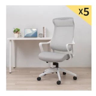 【Artso 亞梭】Airy椅x5 團購組(電腦椅/人體工學椅/辦公椅/椅子)