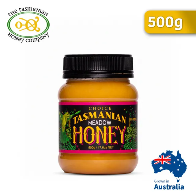 【THE TASMANIAN HONEY COMPANY】澳洲塔斯馬尼亞島夏日百花生蜂蜜-500g(Meadow)